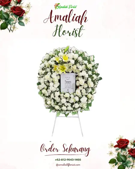 Krans Bunga Duka Dono Arum